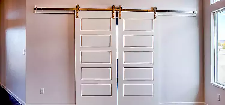 Glass Barn Door with Installation Hardware Kit Weirton